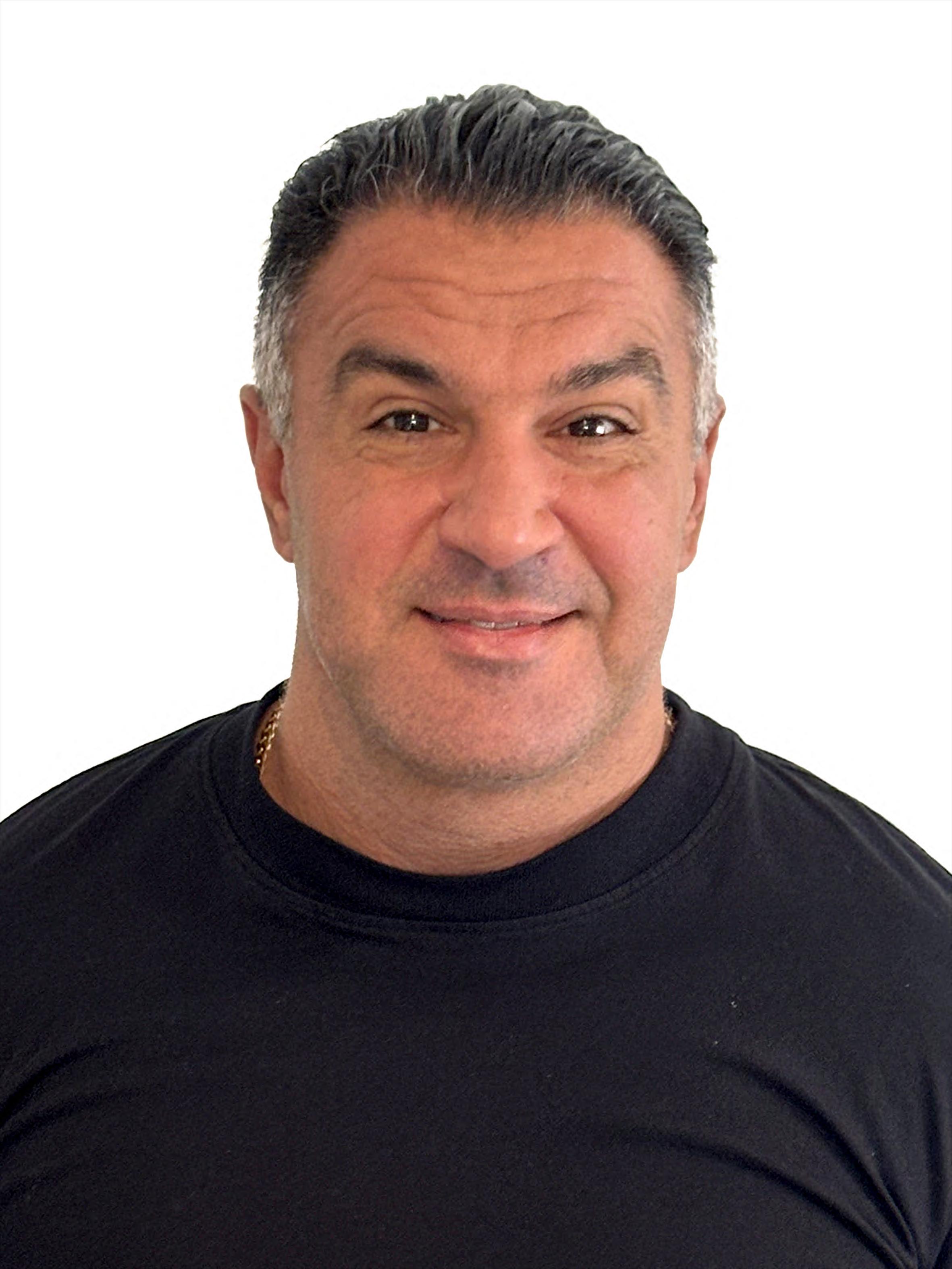 Porträtt av Andreas Cakar